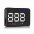 Display driving speed  driving direction  speeding alarm  Photosensitive components  adjust the HUD brightness according to the surrounding environment 