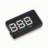 Display driving speed  driving direction  speeding alarm  Photosensitive components  adjust the HUD brightness according to the surrounding environment 