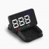 Display driving speed  driving direction  speeding alarm  Photosensitive components  adjust the HUD brightness according to the surrounding environment 