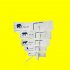 Disposable Blood Pressure Cuff Non woven Fabric Animals Cuff Blood Pressure Monitor Supplies For Veterinary Animal size 2