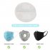 Disposable Mask Pad Skin Friendly Mask Gasket Respirator Mask Filter Fog Prevention 1pcs