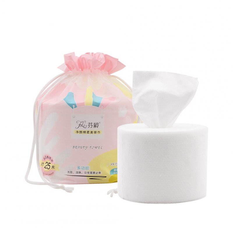 Disposable Non-woven Beauty Towel Quick Drying Women Face Cleaning Towel