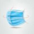 Disposable Non woven Three layer Mask Blue Hang Ear Style Protective Mask  1pcs