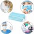 Disposable Non woven Three layer Mask Blue Hang Ear Style Protective Mask  1pcs