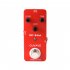 Distortion British Guitar Effect Pedal Electric Guitar Stompbox red