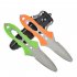 Dive Knife Stainless Steel Blade Double Edged Sharp Knifes With Sheath For Divers Snorkeling Outdoor Hiking Luminous orange