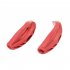 Diving Flippers Handles Quick Release Buckles Spring Heel Straps Shoe Lace Heel Strap red One size