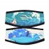 Diving Hairband Double sided Printing Anti wrapped Hair Protection Cover Diving Equipment Camouflage starry sky