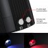 Diving Light  Mini Waterproof 195ft 60M Dimmable LED Video Light  Portable Rechargeable Battery Powered Underwater Photography Fill Light For Action Camera blac