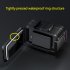 Diving Light  Underwater Video Light For Action Camera  Waterproof Rechargeable Dimmable 700LM Fill Light With Cold Shoe Adapter And Color Filter  For Outdoor L