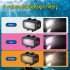 Diving Light  Underwater Video Light For Action Camera  Waterproof Rechargeable Dimmable 700LM Fill Light With Cold Shoe Adapter And Color Filter  For Outdoor L