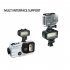 Diving Light  Underwater Video Light For Action Camera  Waterproof Rechargeable Dimmable 700LM Fill Light With Cold Shoe Adapter And Color Filter  For Outdoor L