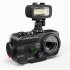 Diving Light  Underwater Video Light For Action Camera  Waterproof Rechargeable Dimmable 700LM Fill Light With Cold Shoe Adapter And Color Filter  For Outdoor L