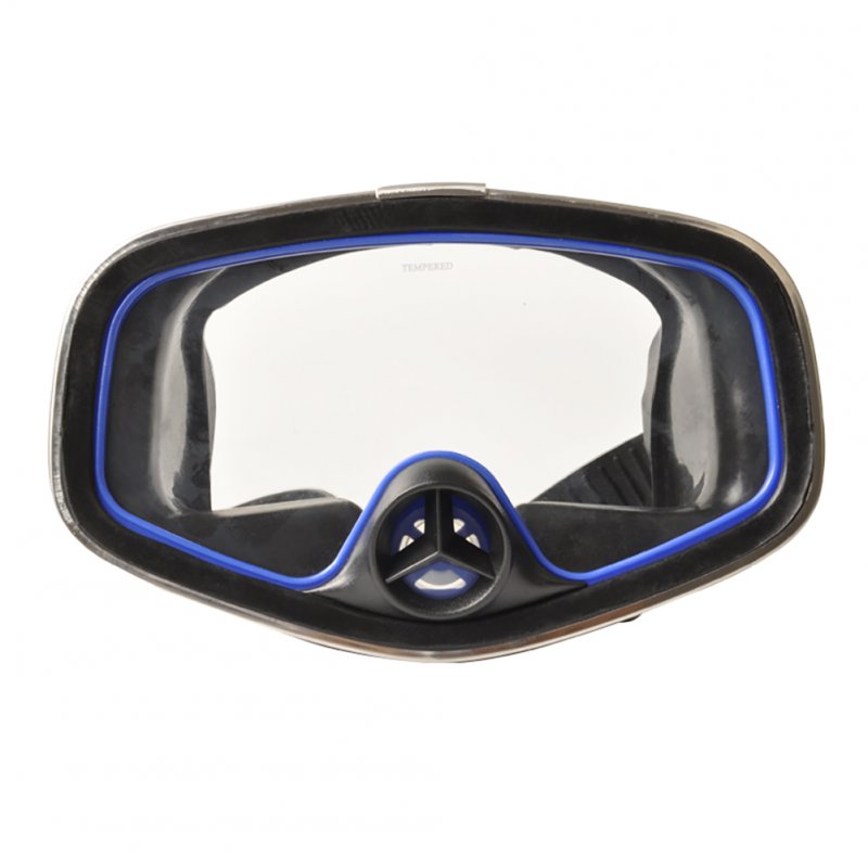Diving Mask Professional Nose Valve Big Frame Snorkeling Diving Goggle Wide View Swimming Snorkeling Valve Mirror as picture show