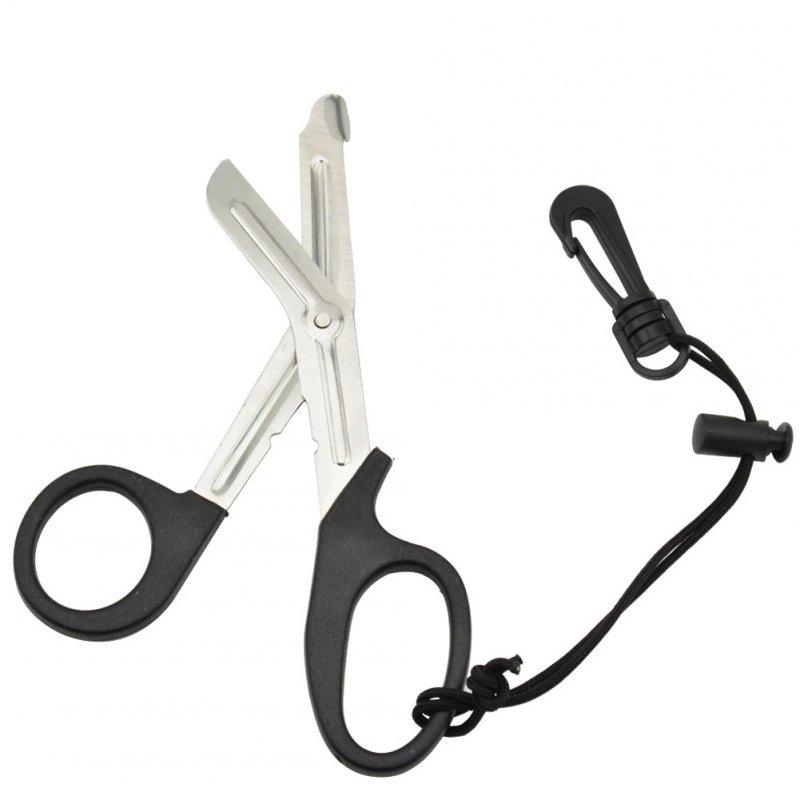 Diving Scissors Outdoor Gauze Household Portable Stainless Steel Scissors