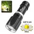 Diving Scuba Flashlight 1000 Lumens IPX8 Waterproof Super Bright XHP 70 LED Torch Rechargeable Flashlight For Snorkel Swimming D180 flashlight