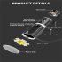 Diving Scuba Flashlight 1000 Lumens IPX8 Waterproof Super Bright XHP 70 LED Torch Rechargeable Flashlight For Snorkel Swimming D180 flashlight