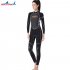 Diving Suit 3M Siamese Long Sleeve High Elastic Warm Anti Jellyfish Diving Suit Black white camouflage S