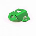 Motorcycle Modified Oil Can Protective Cover Rear Brake Pump Fluid Reservoir Guard Protector Cover for KAWASAKI NINJA400/300/650 Z900 green