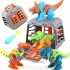 Diy Disassembly  Assembly  Dinosaur  Toy  Set Building Block Puzzle Combination Assembling Dinosaur Model Educational Toy Gift For Children As shown