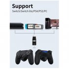 Dk40 Usb Wireless Bluetooth Adapter Receiver For Switch/switch Lite /ps4/ps3 And Pc Console black