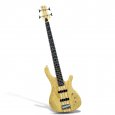 Bass Guitar w/ 24 Frets + x2 Volume/Tone
