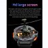Dm30 Smart Watch Fitness Tracker 1 54 Inch Full Colorful Screen Heart Rate Blood Oxygen Monitor Sport Watch Black 64gb