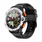 Dm30 1.54 Inch Smart Watch Fitness Tracker HR Blood Oxygen Monitor Sport Watch