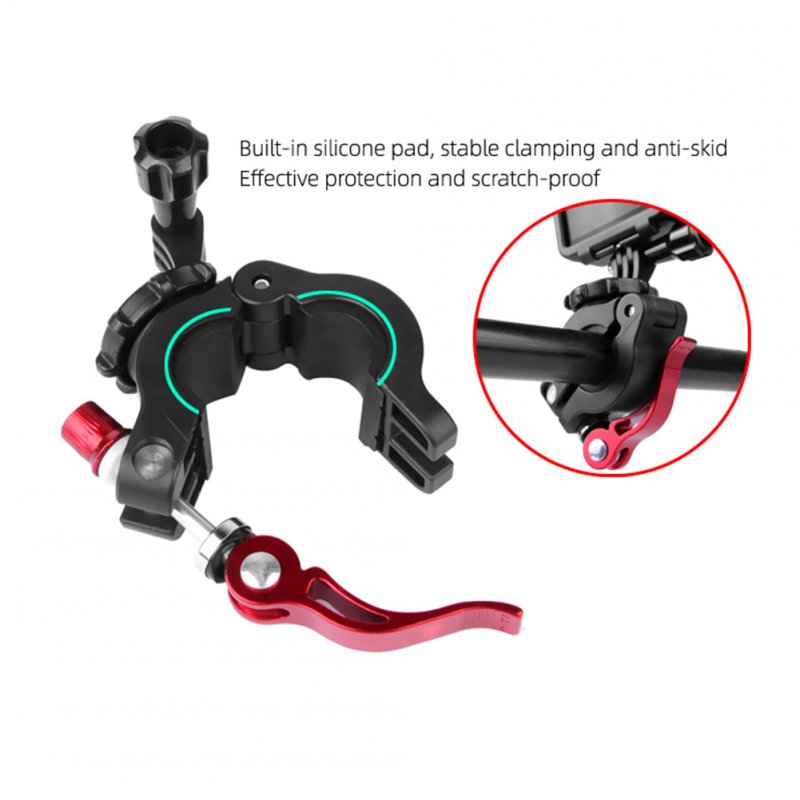 Sports Camera Bicycle Clamp Universal Adjustable Clips for GoPro 8 Osmo Action Osmo Pocket 