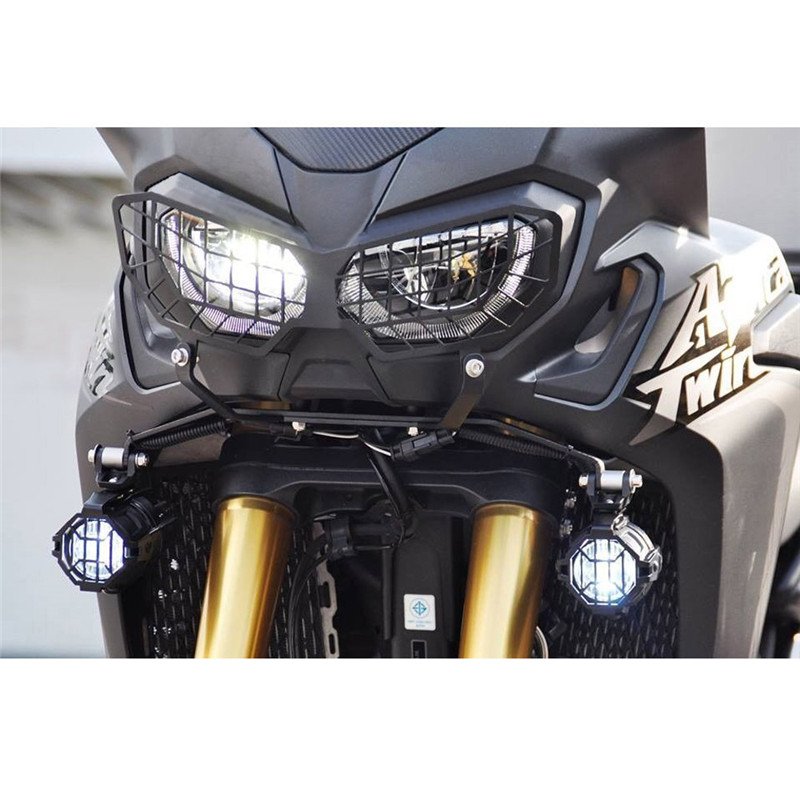 Motorcycle Modification Headlight Grille Guard Cover Protector for HONDA CRF1000L 