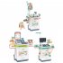 Doctor Kit For Kids Pretend Medical Station Set Mobile Cart With Thermometer Doctor Kit For Boys Girls Gifts 26pcs