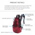 Dog Bag Carrier Pet Dog Backpack for Large Medium Small Dogs Breathable Travel Dog Bag for Riding Hiking gray L
