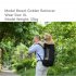 Dog Bag Carrier Pet Dog Backpack for Large Medium Small Dogs Breathable Travel Dog Bag for Riding Hiking gray L