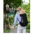 Dog Bag Carrier Pet Dog Backpack for Large Medium Small Dogs Breathable Travel Dog Bag for Riding Hiking black L