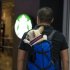 Dog Bag Carrier Pet Dog Backpack for Large Medium Small Dogs Breathable Travel Dog Bag for Riding Hiking black S