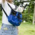Dog Bag Carrier Pet Dog Backpack for Large Medium Small Dogs Breathable Travel Dog Bag for Riding Hiking black S