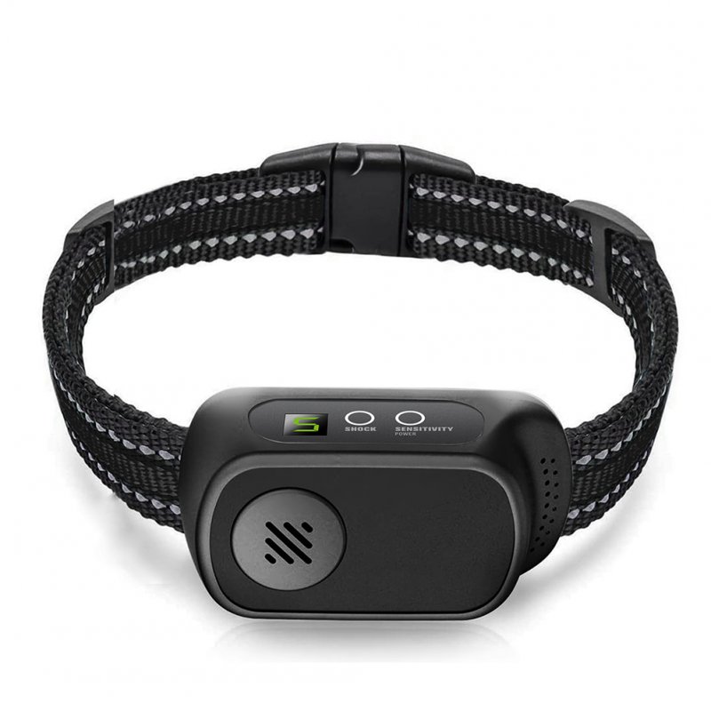 Dog Bark Collar with 5 Adjustable Sensitivity Automatic Anti Barking Training Collar