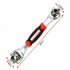 Dog Bone Wrench Multi Wrench 360 Degree Rotation 52 In 1 Multi purpose Flat Head Bolt Chromium Vanadium Alloy Steel Universal Wrench For Car Repair 52 in 1 wren