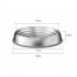 Dog Bowl Stainless Steel Dog Food Water Bowl With Anti slip Silicone Mat Anti Overthrow Pet Grain Basin For Dogs Puppy Cat Kitten Pet Supplies as shown 1 piece