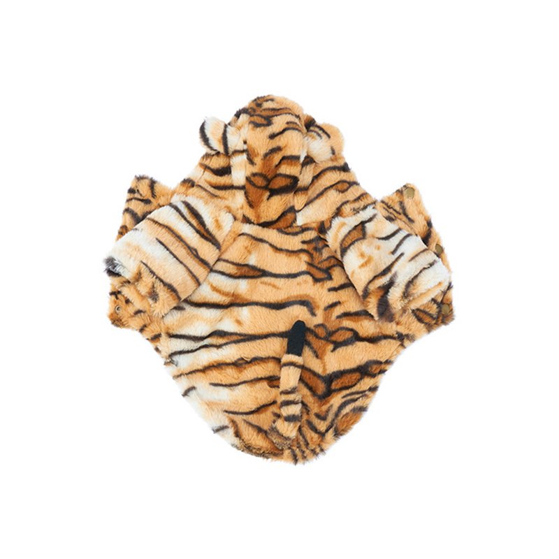 Dog Cat Costumes Pet Halloween Christmas Thanksgiving Cosplay Dress Hoodie Funny Outfits Clothes For Puppy Dogs Cats Brown M(0.11KG)