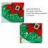 Dog Christmas Dress 3 Sizes Available Decorative Buckle Design Soft Comfortable Fleece Pet Clothes For Small Medium Large Dogs Green Mesh M