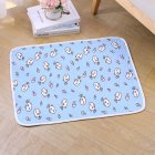 Dog Cooling Mat, Pet Cooling Mat With Anti Slip Particles, 3 Layer Design, Pet Outdoor Summer Cooling Cushion Self Cooling Pad For Dogs, Cats, Kids 70x50cm Blue fish latex pad