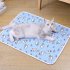 Dog Cooling Mat  Pet Cooling Mat With Anti Slip Particles  3 Layer Design  Pet Outdoor Summer Cooling Cushion Self Cooling Pad For Dogs  Cats  Kids 70x50cm Oran