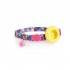 Dog Floral Collar With Holder 18 30cm Adjustable Size Pet Positioning Collar Neck Accessories For Small Medium Large Dogs Blue Rainforest