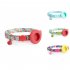 Dog Floral Collar With Holder 18 30cm Adjustable Size Pet Positioning Collar Neck Accessories For Small Medium Large Dogs Blue Rainforest