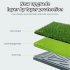 Dog Grass Pad With Tray Artificial Dog Grass Bathroom Turf Reusable Training Potty Pad Washable Training System Puppy Pee Pad For Balcony Apartment Indoor Outdo
