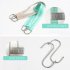 Dog Grooming Hammock  Dog Grooming Sling With Nylon Extended Webbing  Steel S hook  Breathable Mesh  Dog Hanging Harness Holder For Brushing Teeth  Cutting Nail