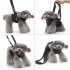 Dog Lift Harness Multi functional Pet Chest Support Lifting Aid Dog Sling With Handle For Old Disabled Joint Injuries Dogs Walking STXB01 black L