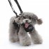 Dog Lift Harness Multi functional Pet Chest Support Lifting Aid Dog Sling With Handle For Old Disabled Joint Injuries Dogs Walking STXB01 black L