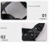 Dog Muzzle Soft Breathable Mesh Muzzles For Small Medium Large Dogs Puppy Muzzle For Scavenging Biting Licking Chewing With Dog Leashes Pet Supplies black L